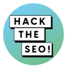 Hack the seo Logo