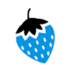 Blue Strawberry Logo